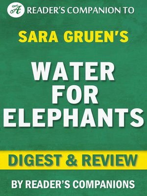 cover image of Water for Elephants by Sara Gruen | Digest & Review